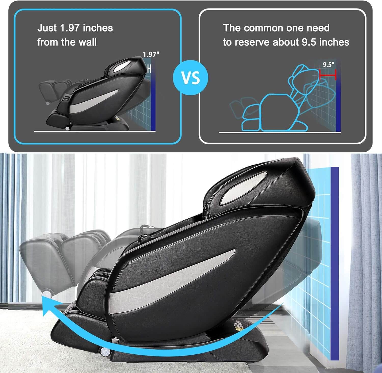 OWAYS Zero Gravity SL Track Massage Chair