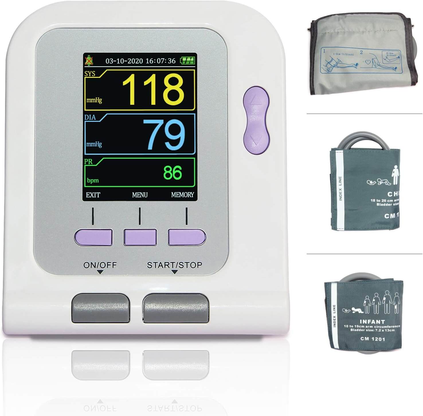CONTEC Fully Automatic Upper Arm Blood Pressure Monitor 