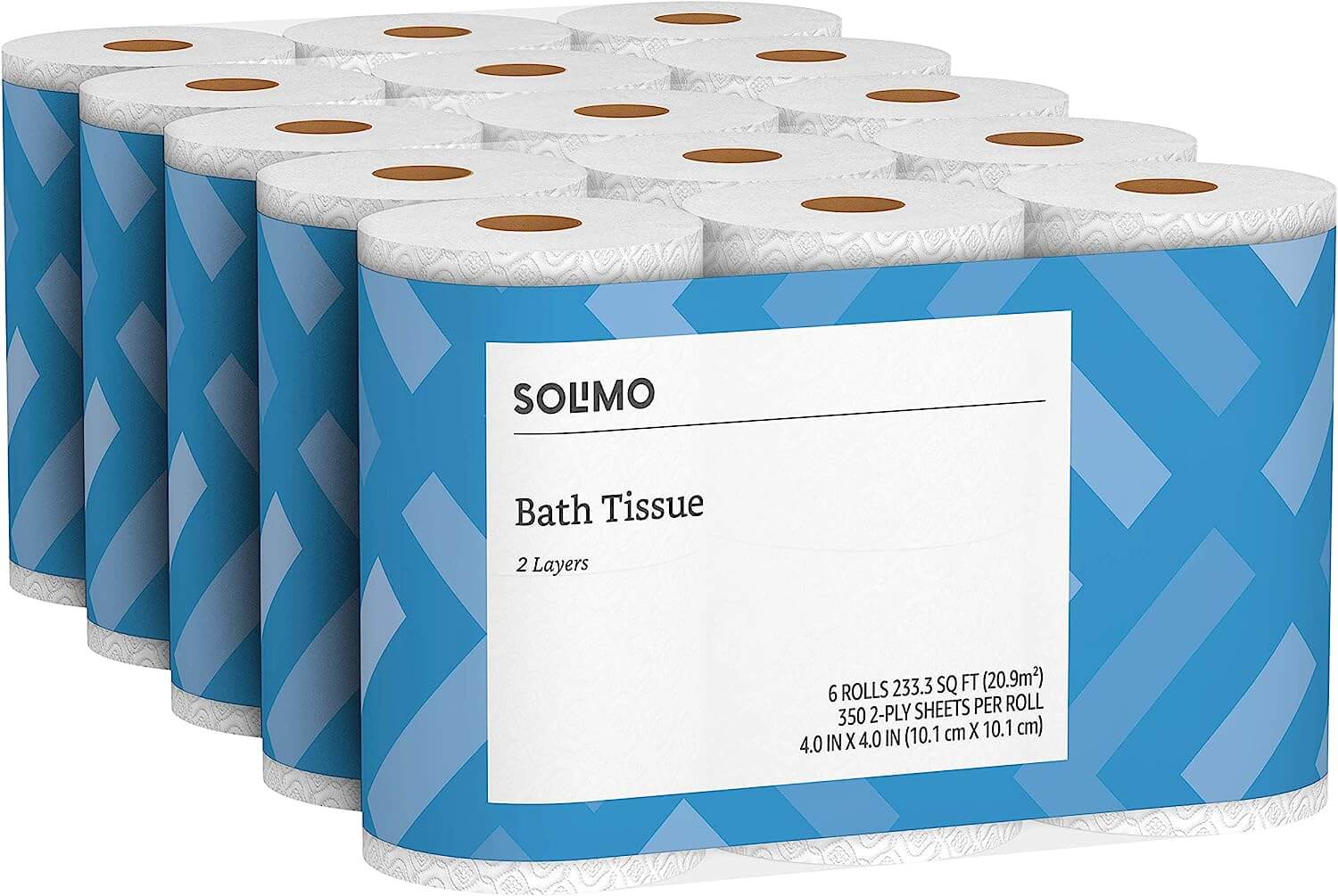 Solimo 2-Ply Toilet Paper