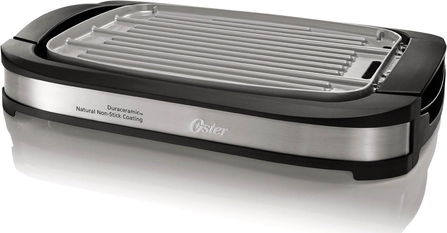 Oster DuraCeramic Reversible Grill/Griddle