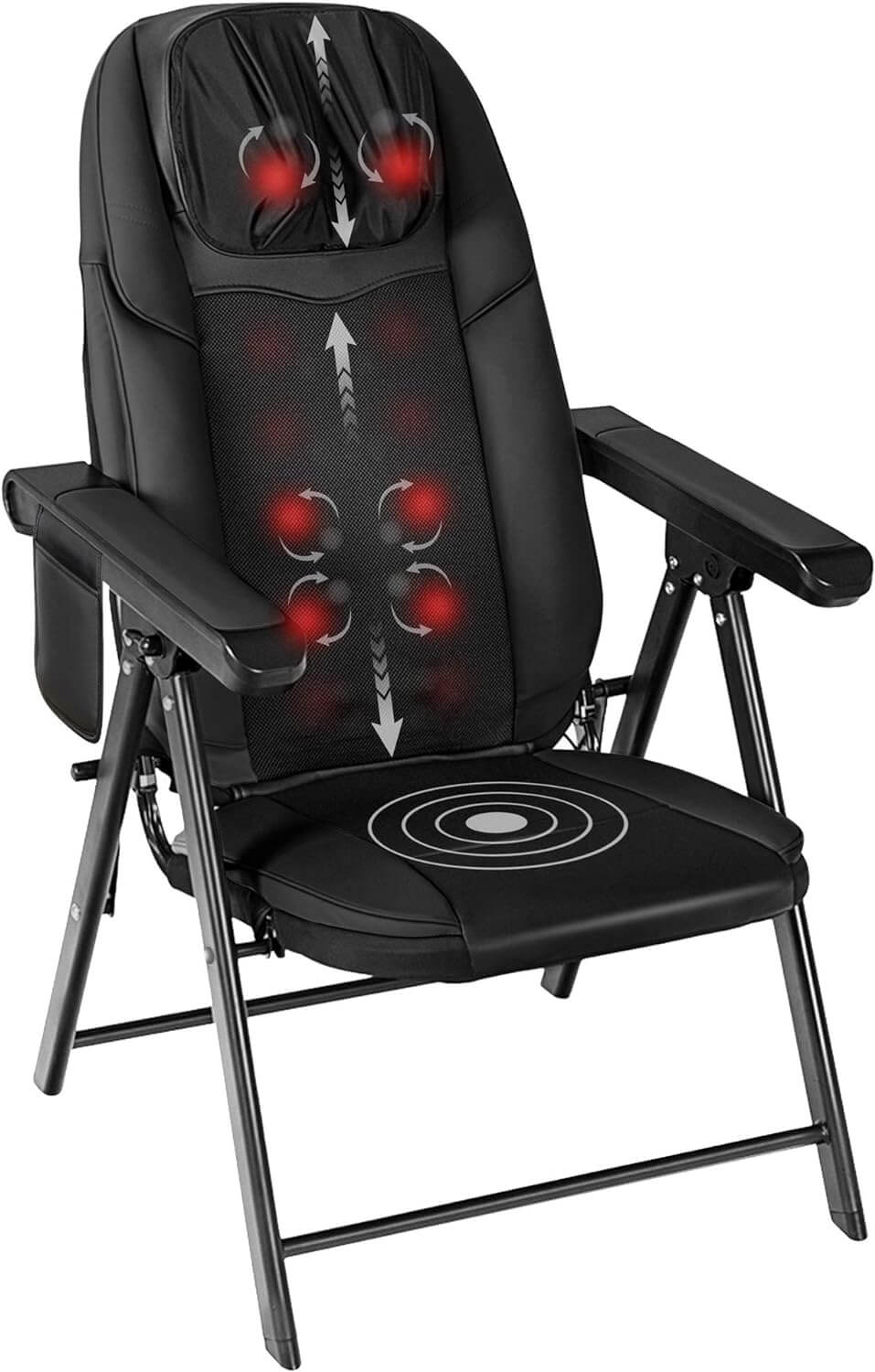 Comfier Portable Folding Shiatsu Neck And Back Massage Chair