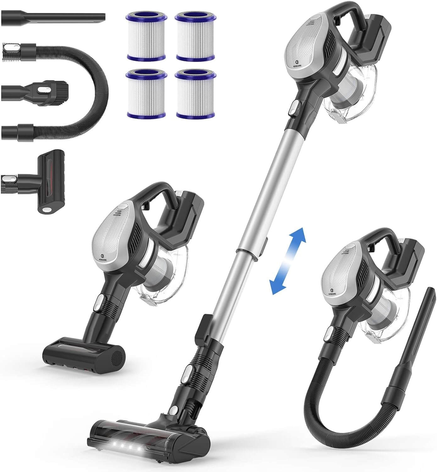 NEQUARE Cordless Lightweight Stick Vacuum Cleaner 