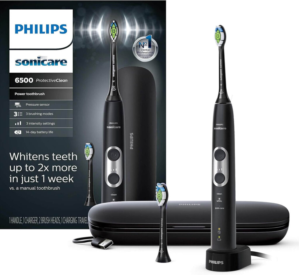 Philips Sonicare ProtectiveClean 6500 Rechargeable Electric Toothbrush