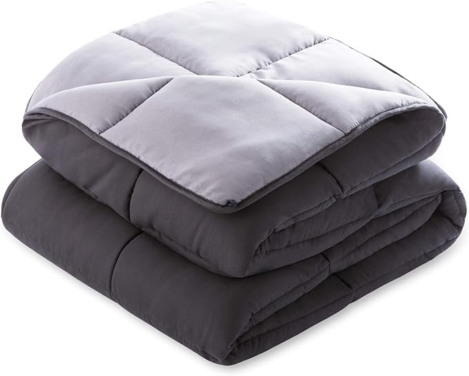 LINENSPA All Season Hypoallergenic Down Alternative Microfiber Comforter 