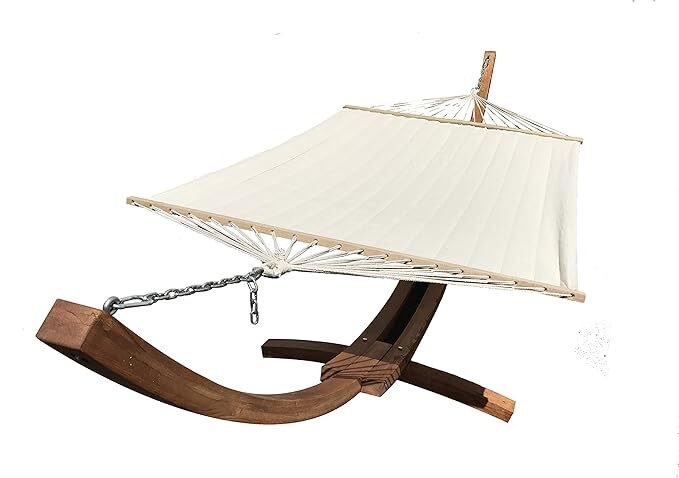 Petra Leisure Water Treated Wooden Arc Hammock Stand
